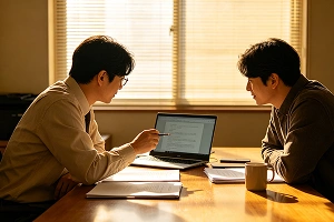AnySecura collaboration in office