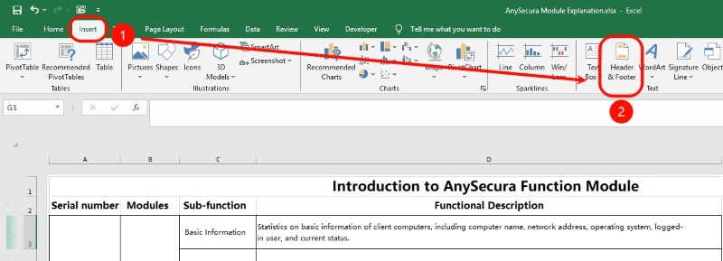 add watermark in excel