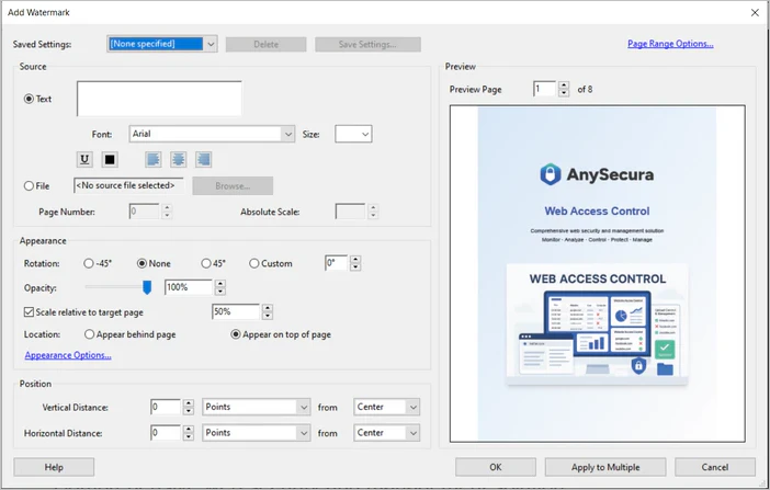 add watermark to pdf adobe acrobat