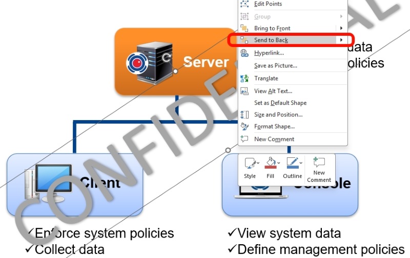how to add watermark in ppt