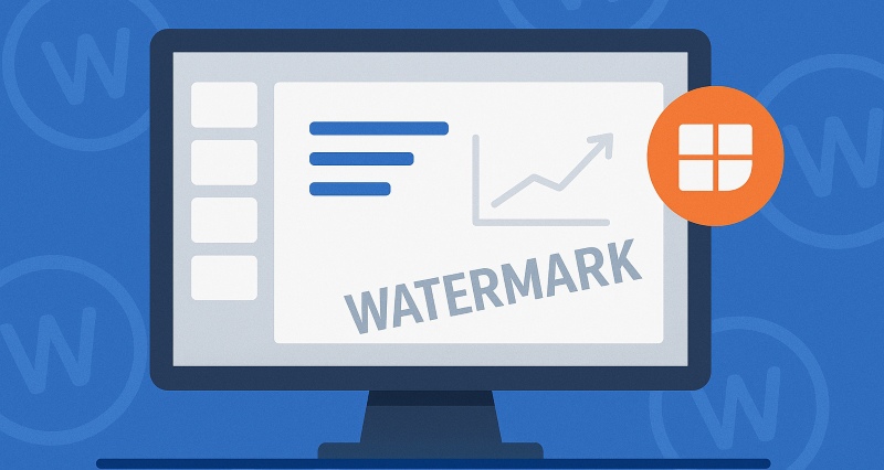 how to add watermark to ppt