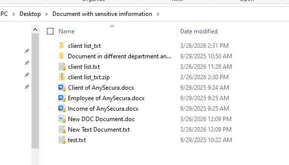 how to protect a folder by password on anysecura