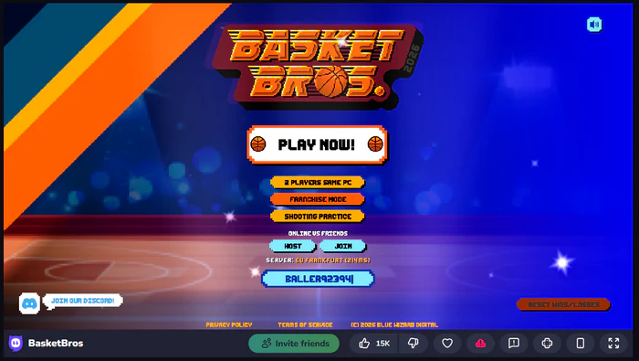 Basket Bros - top games not blocked by school in 2026