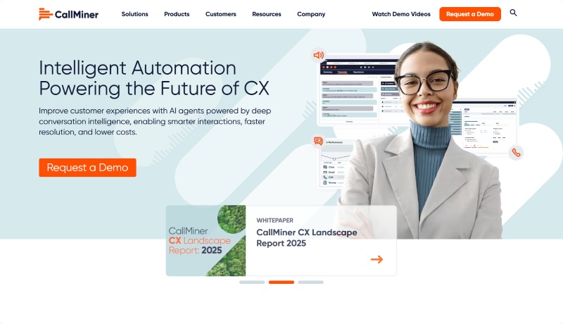CallMiner call center monitoring software