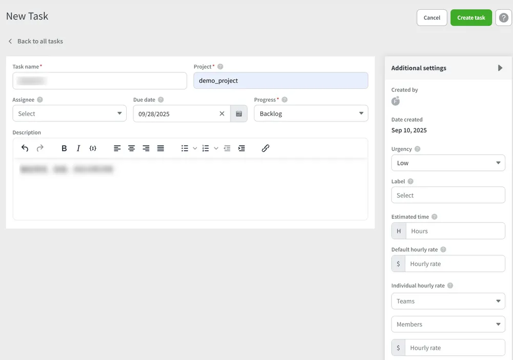 Desktime Projects