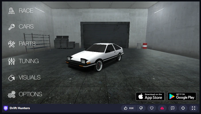 Drift Hunters - top games not blocked by school in 2026