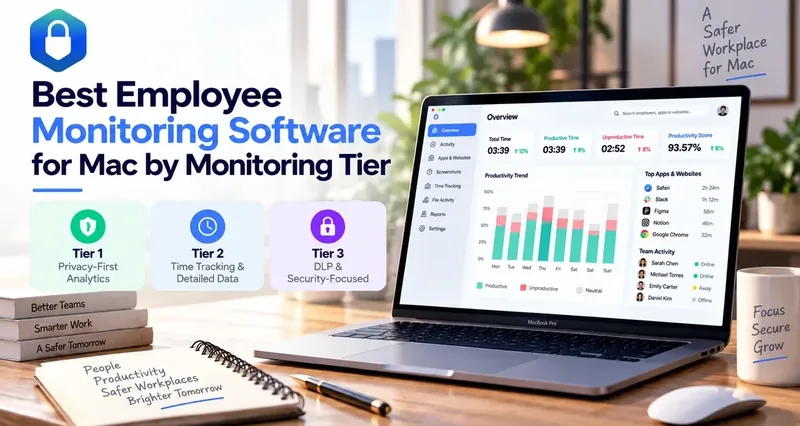 Best employee monitoring software for Mac by monitoring tier, 2026