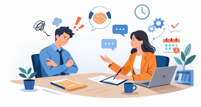 how to handle a disgruntled employee