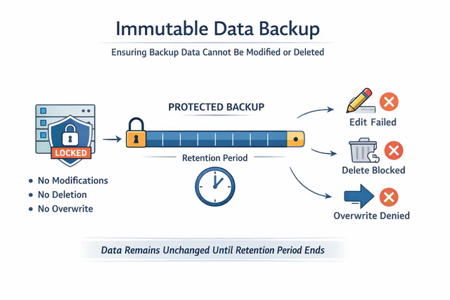 Immutable Data Backup