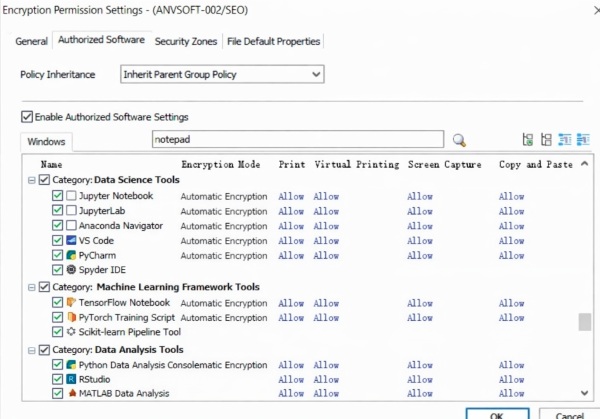 AnySecura Transparent Encryption