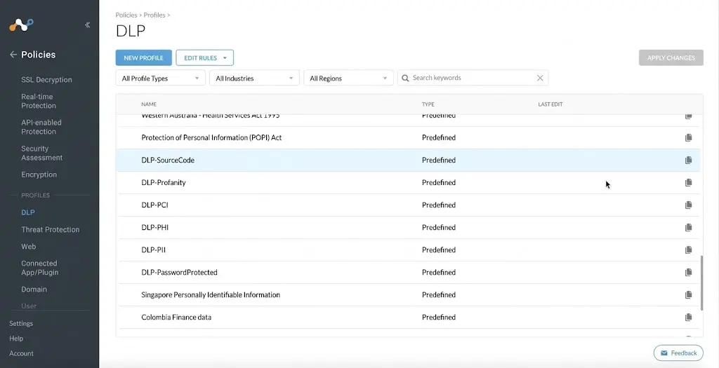 Netskope One screenshot