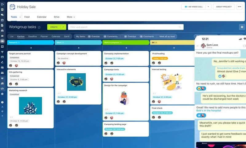 SMB Management Software: Bitrix24