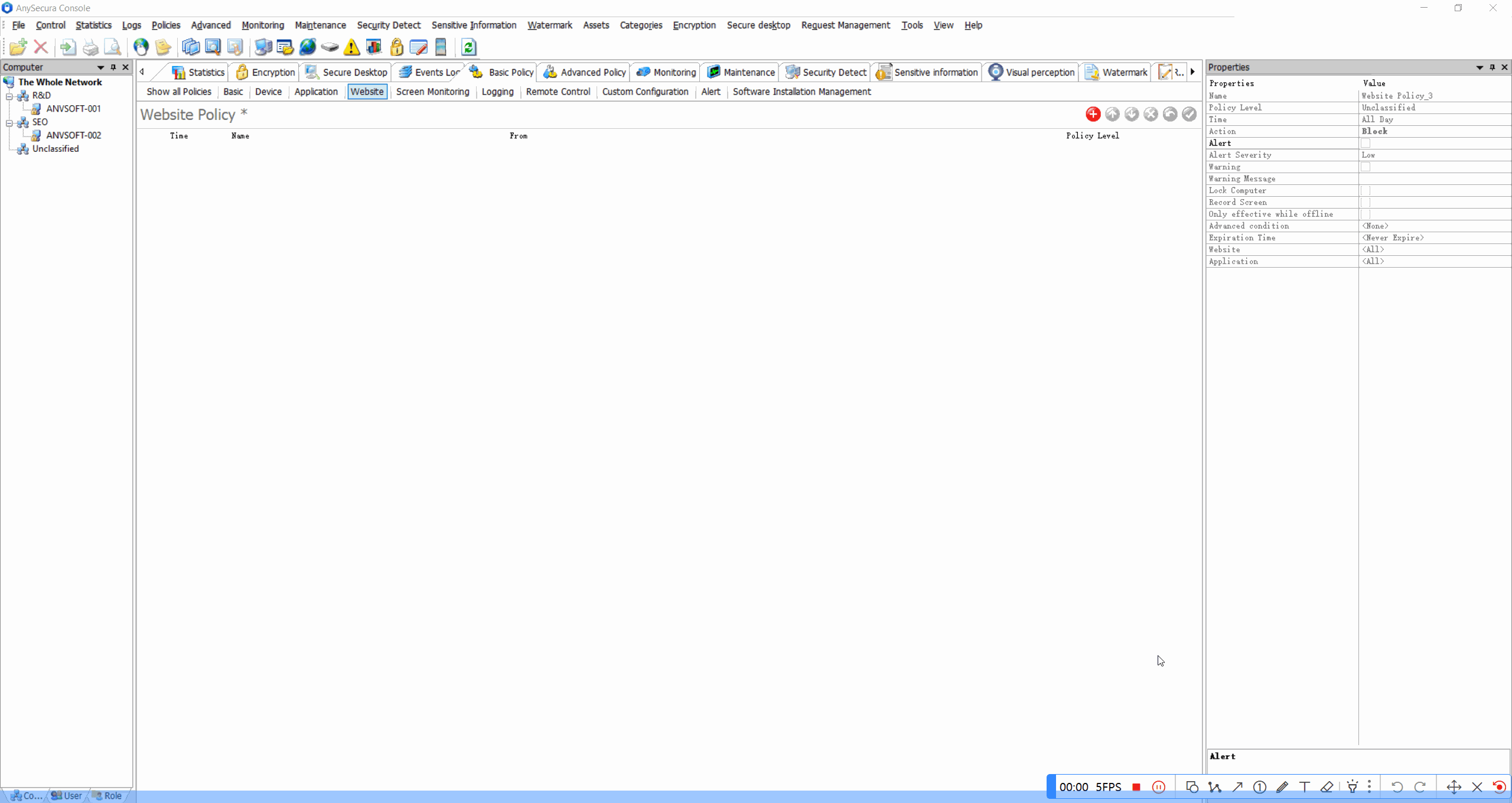 Site Classification & Blocking demonstration