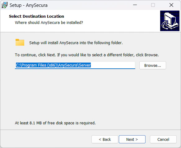 install anysecura