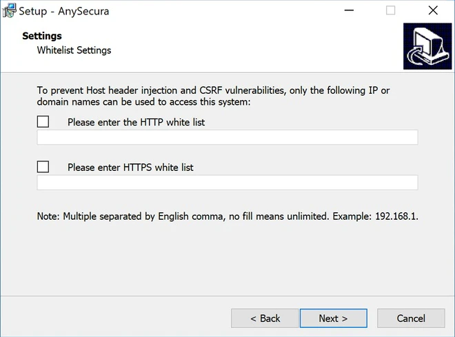 install anysecura