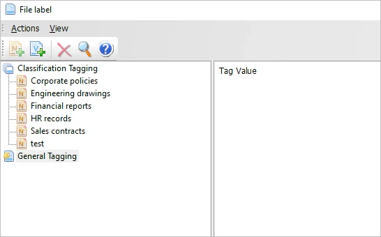 Classification Tagging