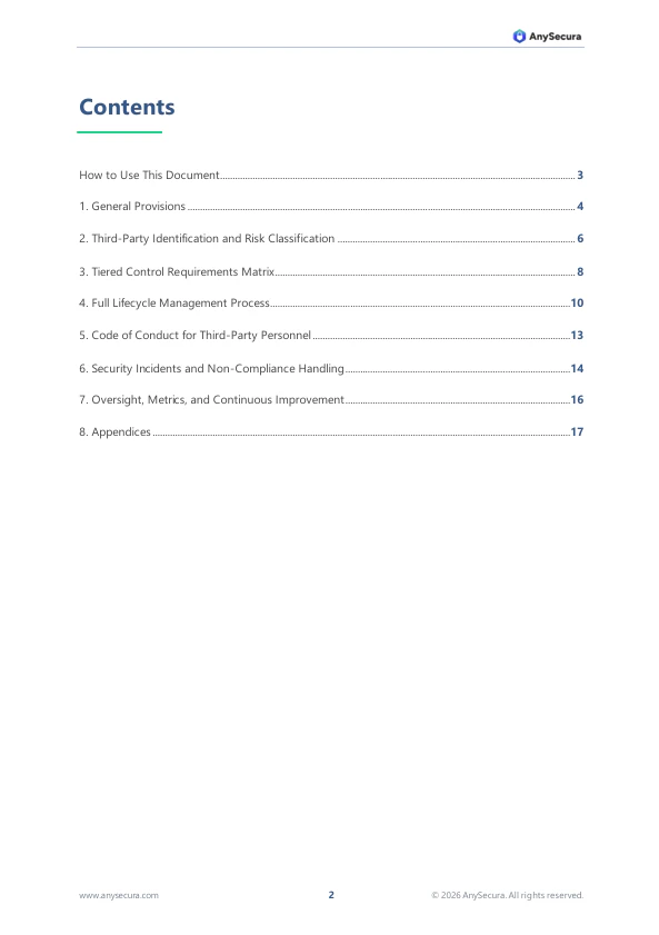Enterprise GenAI and ChatGPT Acceptable Use Policy Template preview