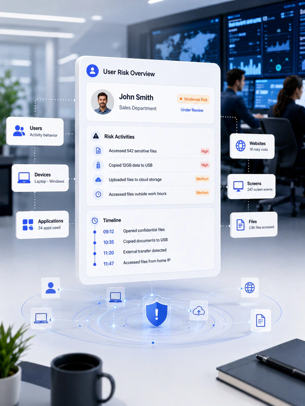 instant visibility to network activity