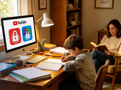 anysecura make child focus on study