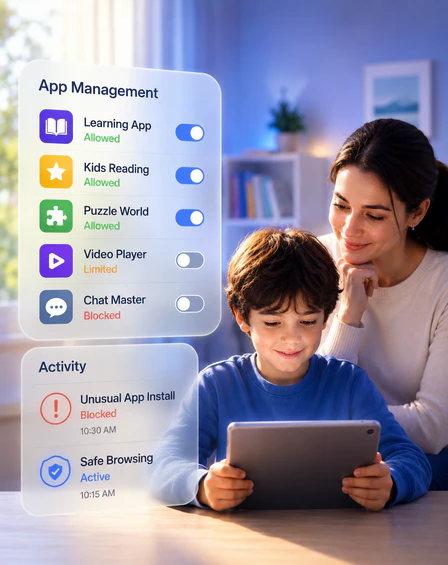 anysecura manage and block app