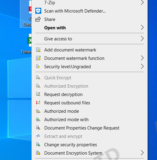 AnySecura Decrypt Files interface