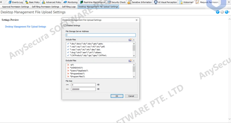 AnySecura Condition Library interface